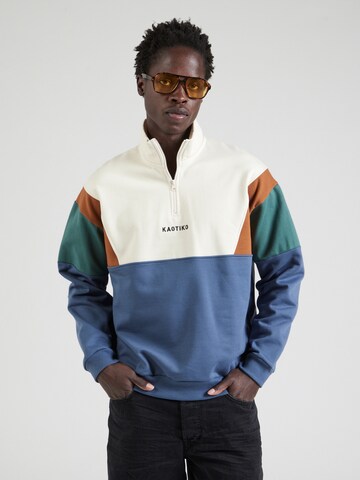 Kaotiko Sweatshirt 'ARTHUR' in Beige: Vorderseite