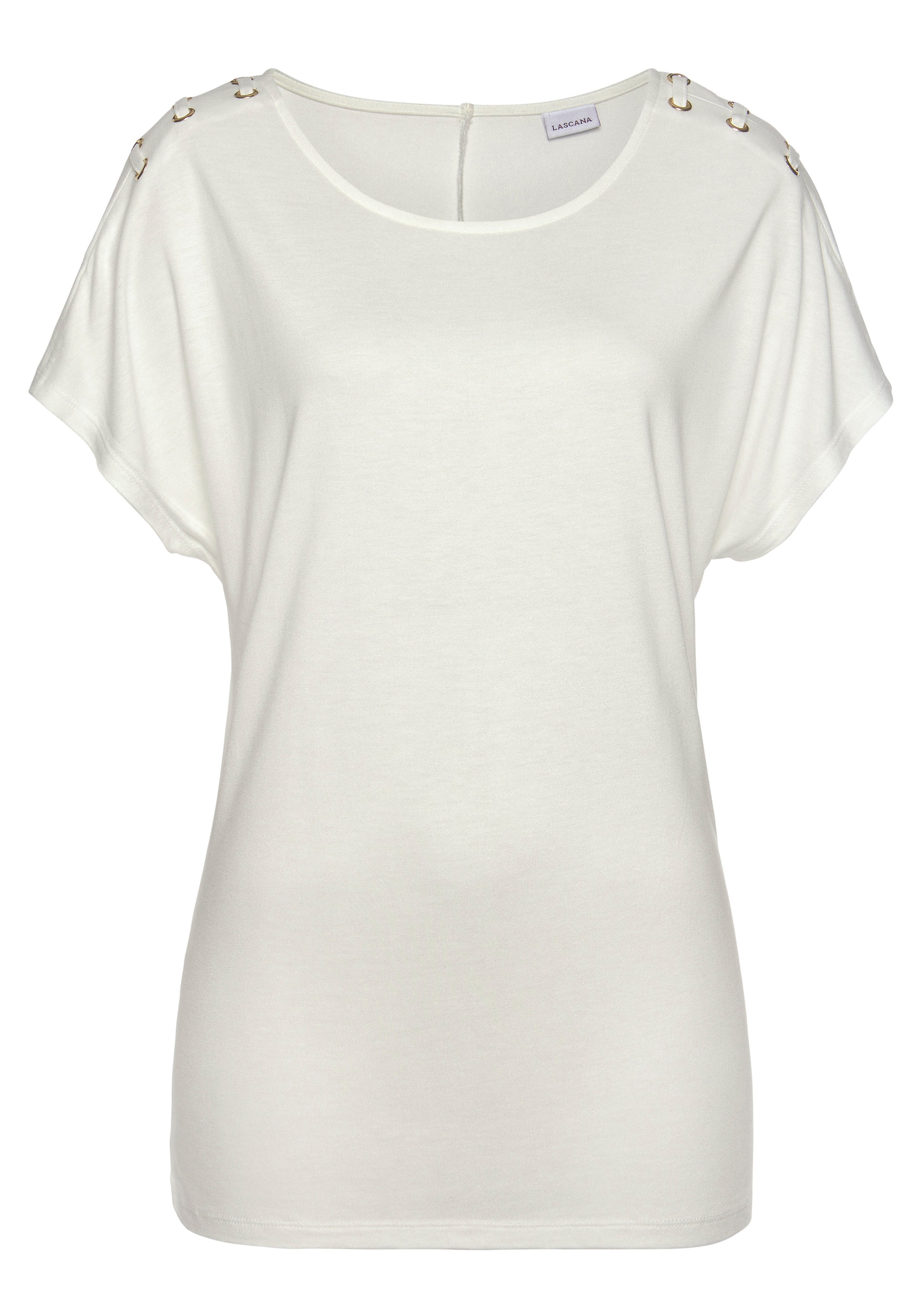 LASCANA - Camiseta en beige: frente