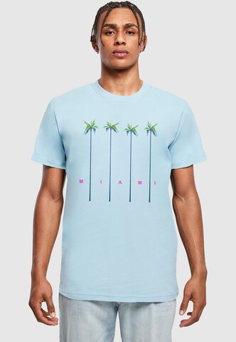 T-Shirt 'Miami' MT Men en bleu : devant