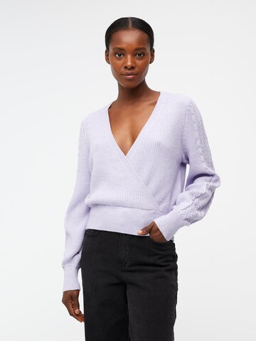 OBJECT Sweter 'Dea' w kolorze fioletowy: przód