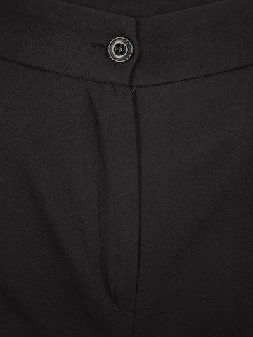 Trendyol Petite Loose fit Pleat-Front Pants 'Pants' in Black