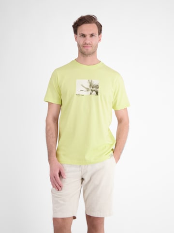 LERROS Shirt in Geel: voorkant