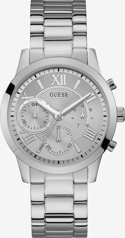 Orologio analogico 'Solar' di GUESS in argento: frontale