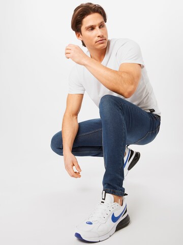 Skinny Jeans 'Mr. Red' di Denim Project in blu