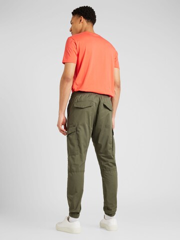 QS - Slimfit Pantalón cargo en verde