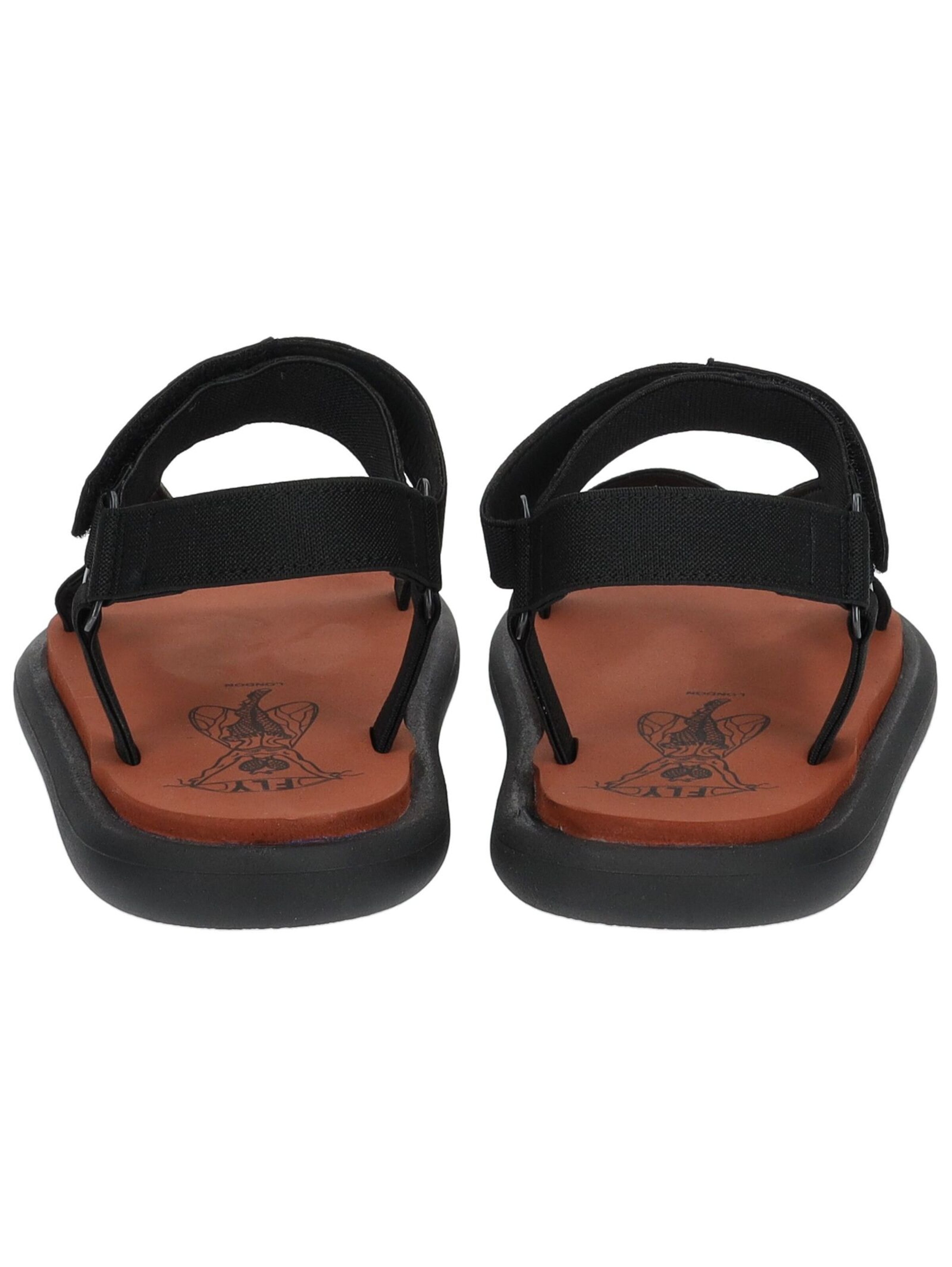 FLY LONDON Strap sandal in Black
