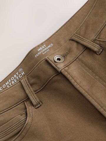 Next - Slimfit Calças de ganga em castanho