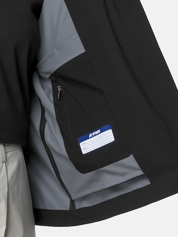 Veste mi-saison K-Way en noir