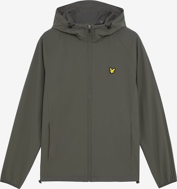 Veste mi-saison Lyle & Scott en gris : devant