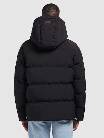 khujo Winter Jacket 'Turrel' in Black