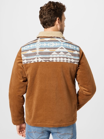 Iriedaily Between-Season Jacket 'Trapas' in Brown