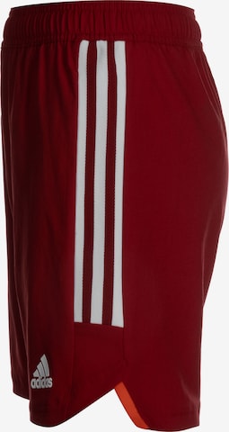 ADIDAS PERFORMANCE Regular Workout Pants 'Condivo 22' in Red