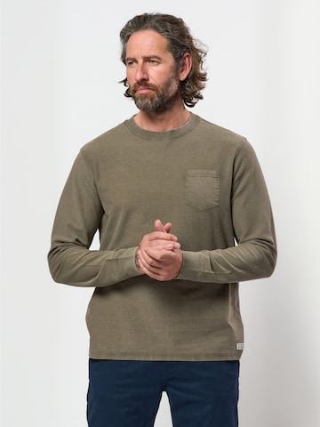 MCS - Ajuste regular Camisa ' MCRud ' en beige: frente