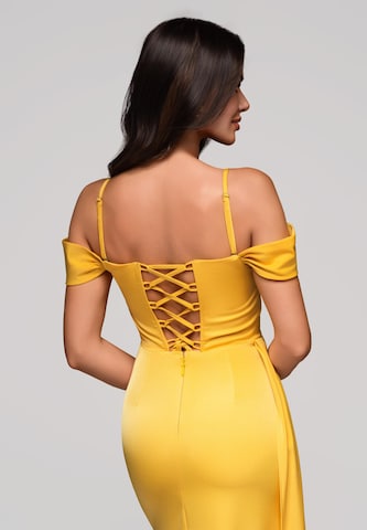 Ombre Evening dress 'Vanessa' in Yellow