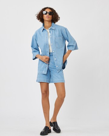 minimum Bluse 'Denima' in Blau