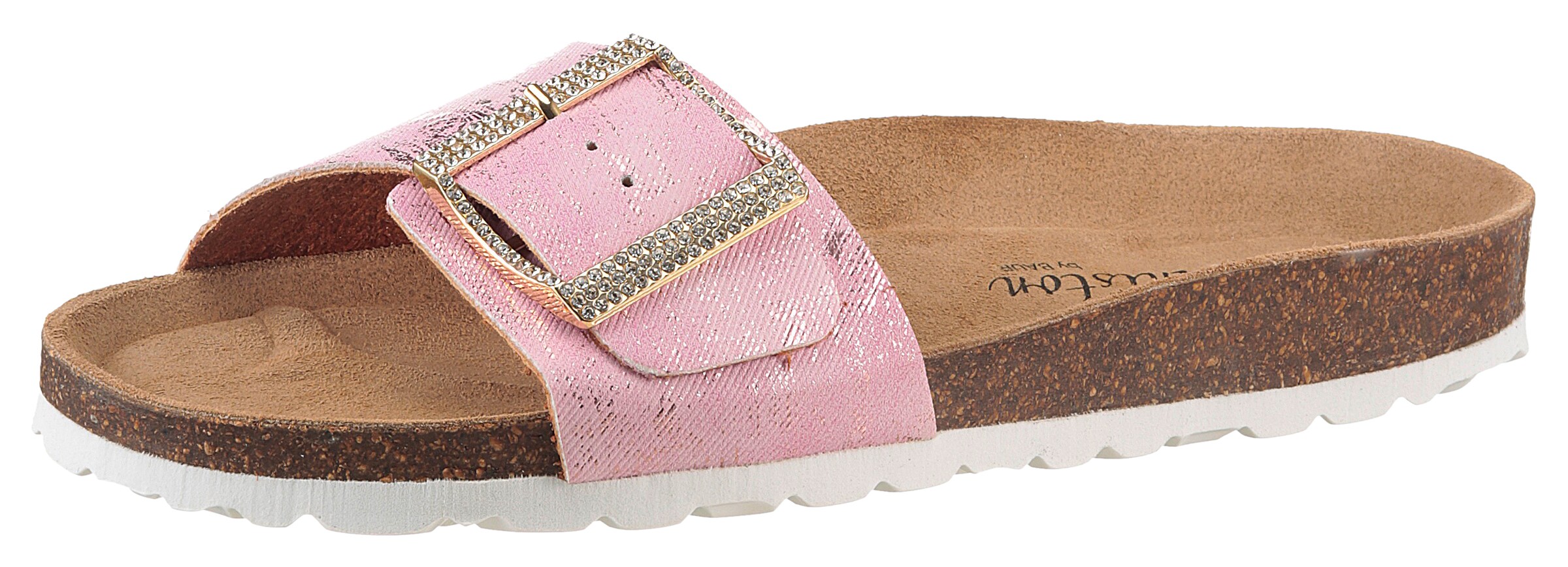Aniston Mules in Pink: front