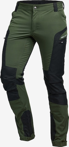 PUMA Workwear Regular Outdoor Pants 'ProOne' in Green: front