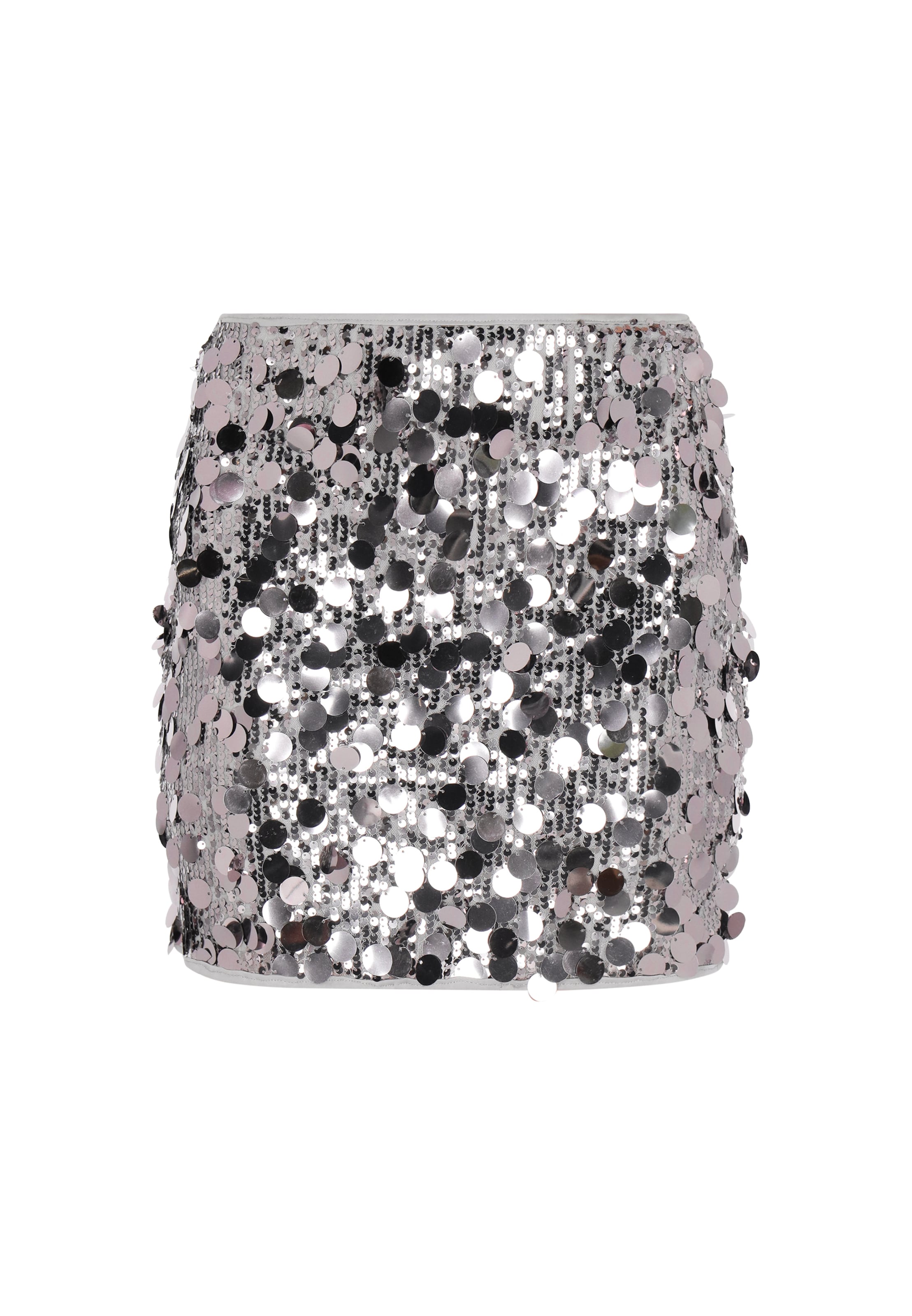 Jupe myMo at night en argent : devant