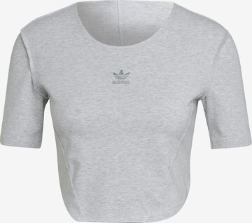 Maglietta 'Loungewear' di ADIDAS ORIGINALS in grigio: frontale