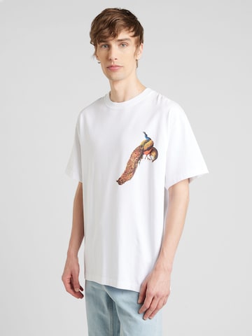 T-Shirt 'Kai' Soulland en blanc : devant