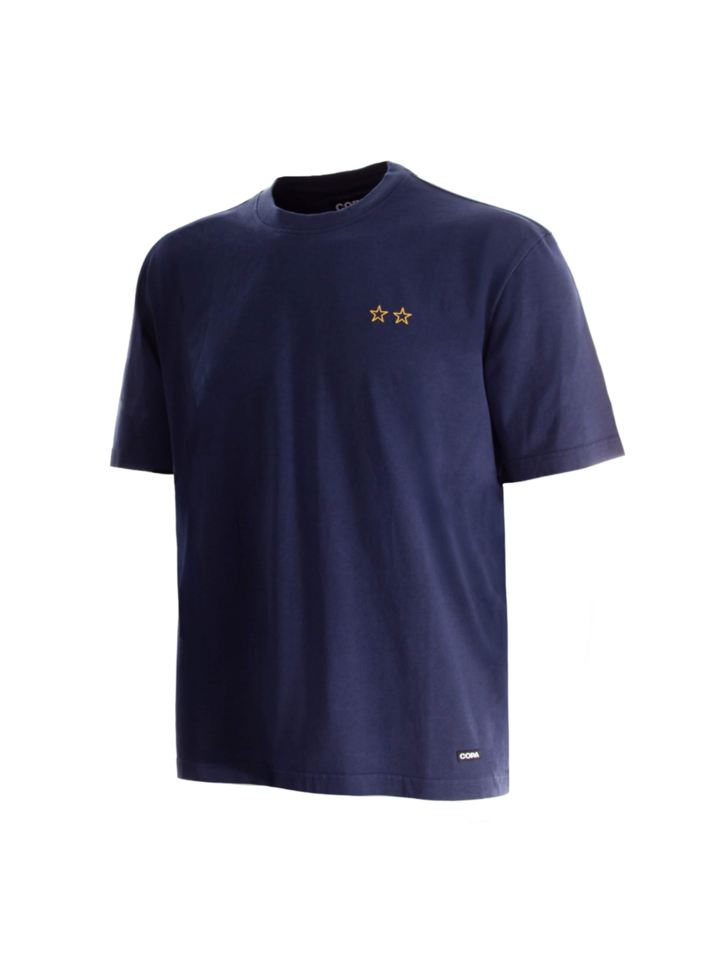 COPA FOOTBALL Shirt 'France Legends Geborduurd T-shirt' in XS in Blue, Item view