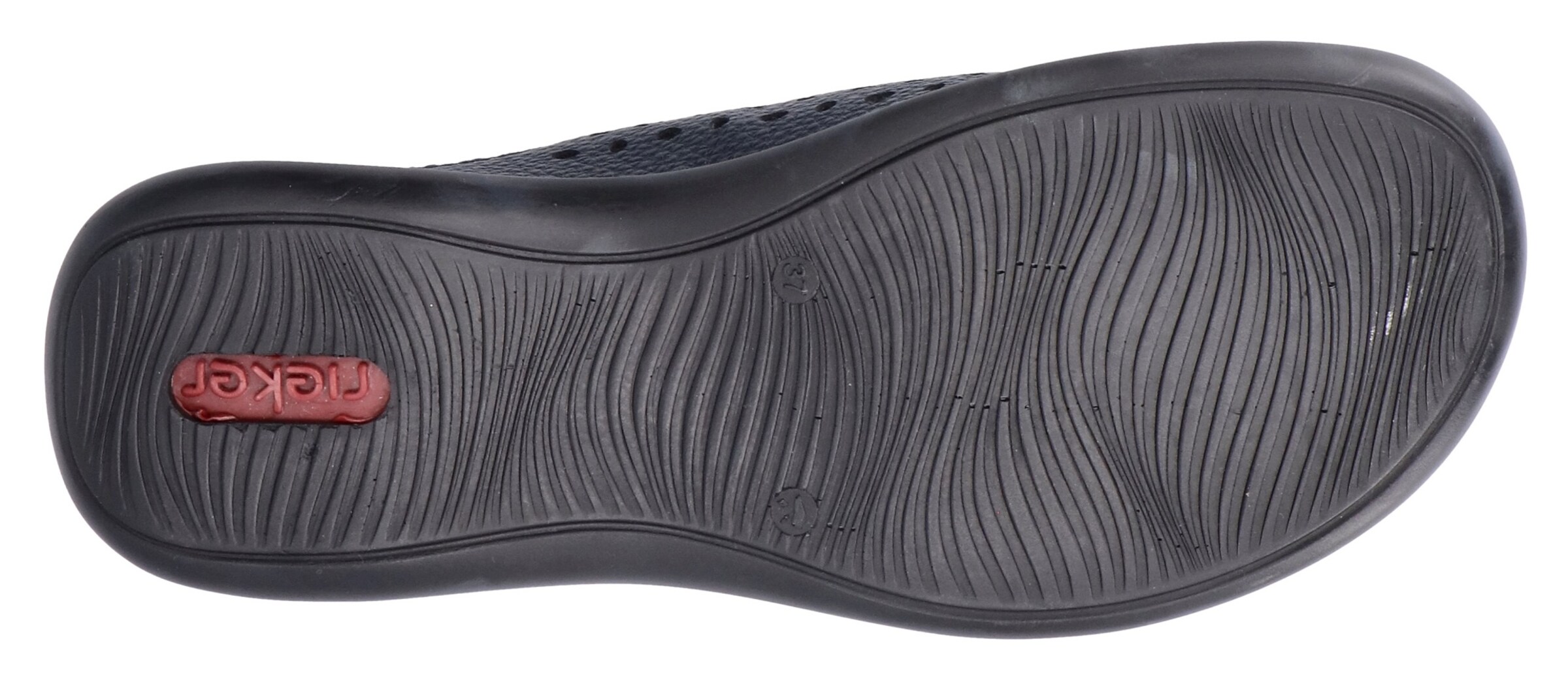 Rieker Clogs in Blau