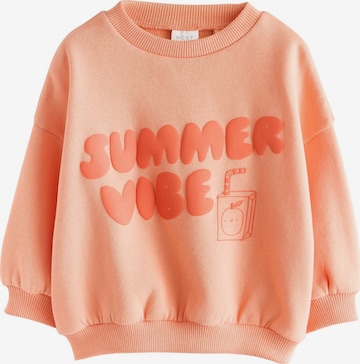 Next Mikina – oranžová: přední strana