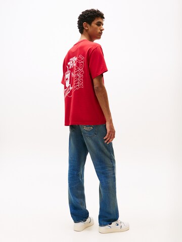 Tommy Jeans Shirt in Red: front