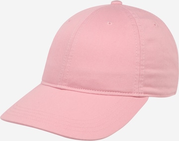 Casquette LACOSTE en rose : devant