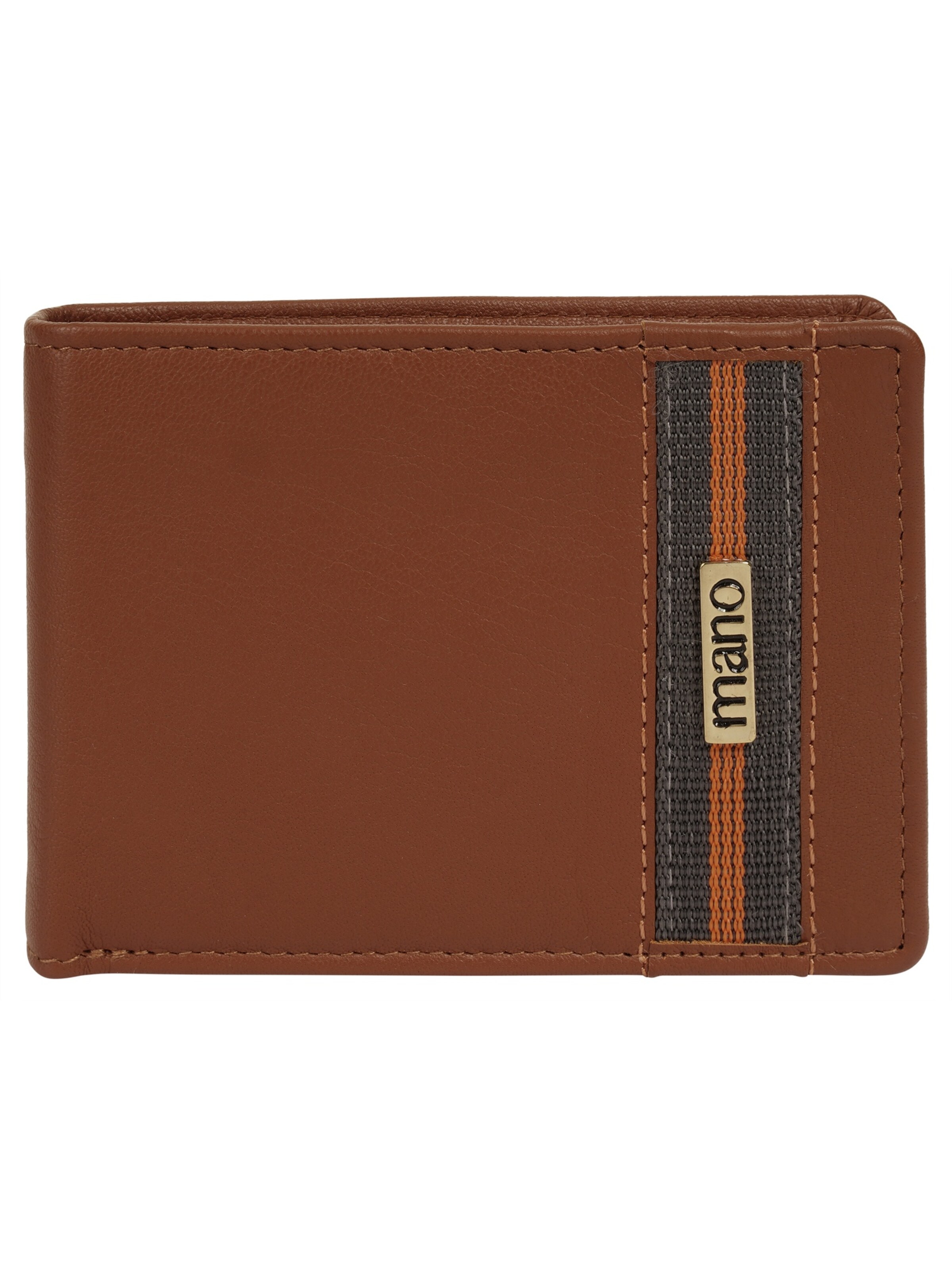 Porte-monnaies mano en marron : devant