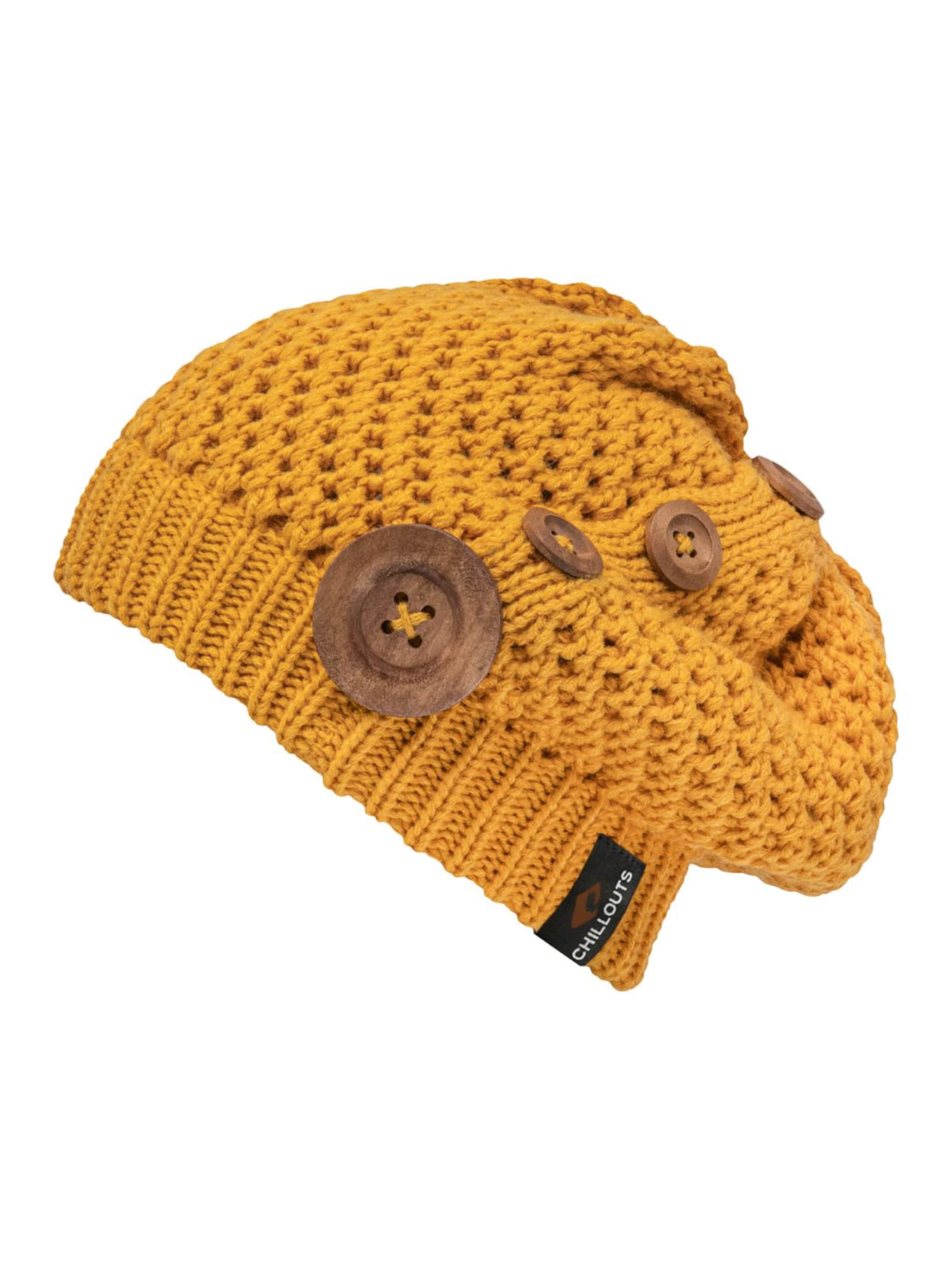 chillouts Beanie 'Wintermütze "Nelly" (Long Beanie)' in Curry, Item view