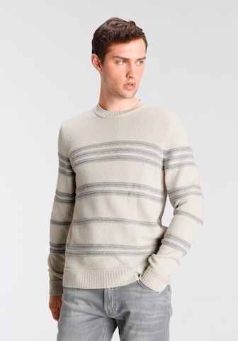 HECHTER PARIS Pullover in Beige: predná strana