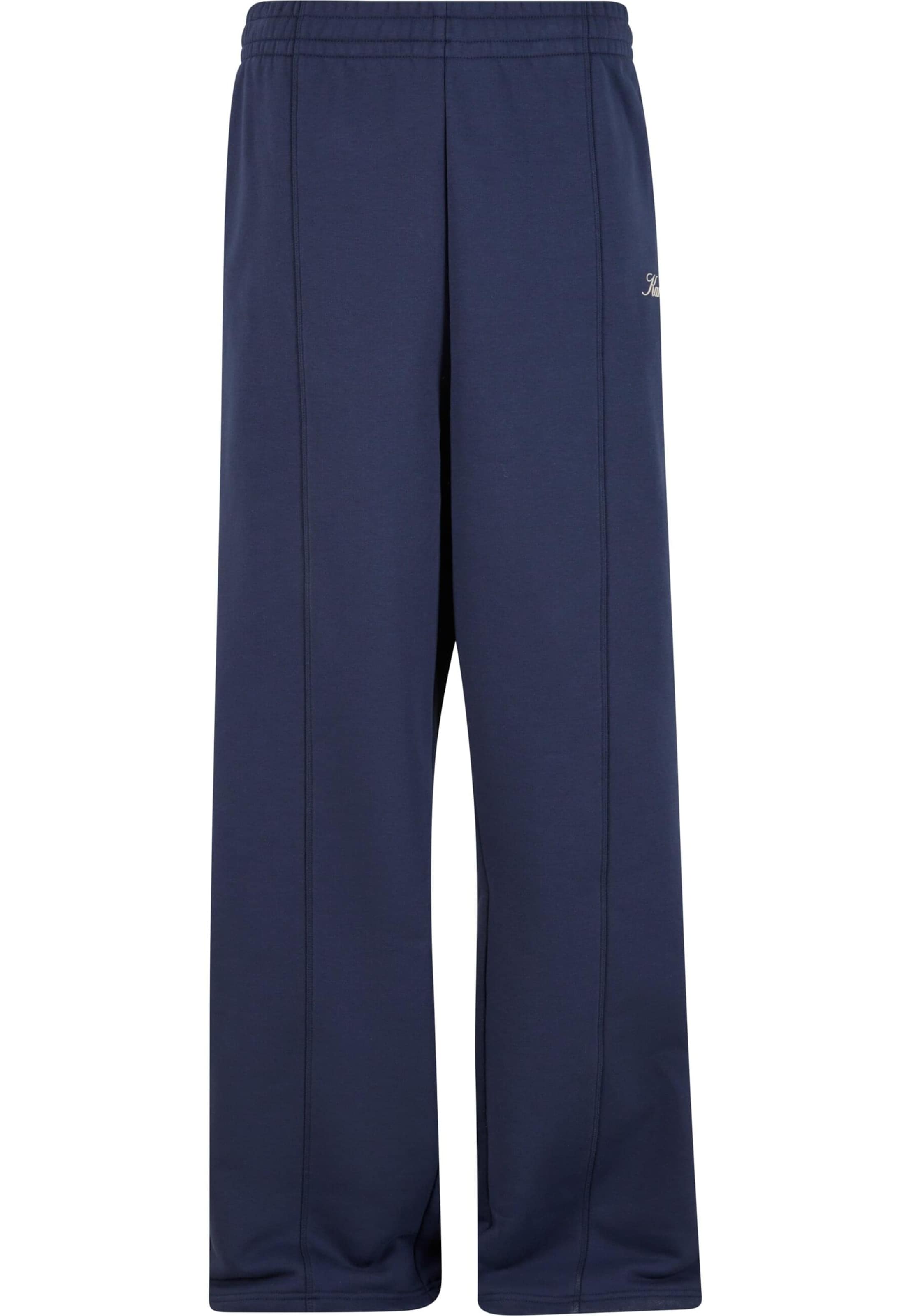 Karl Kani Loosefit Broek in Blauw: voorkant