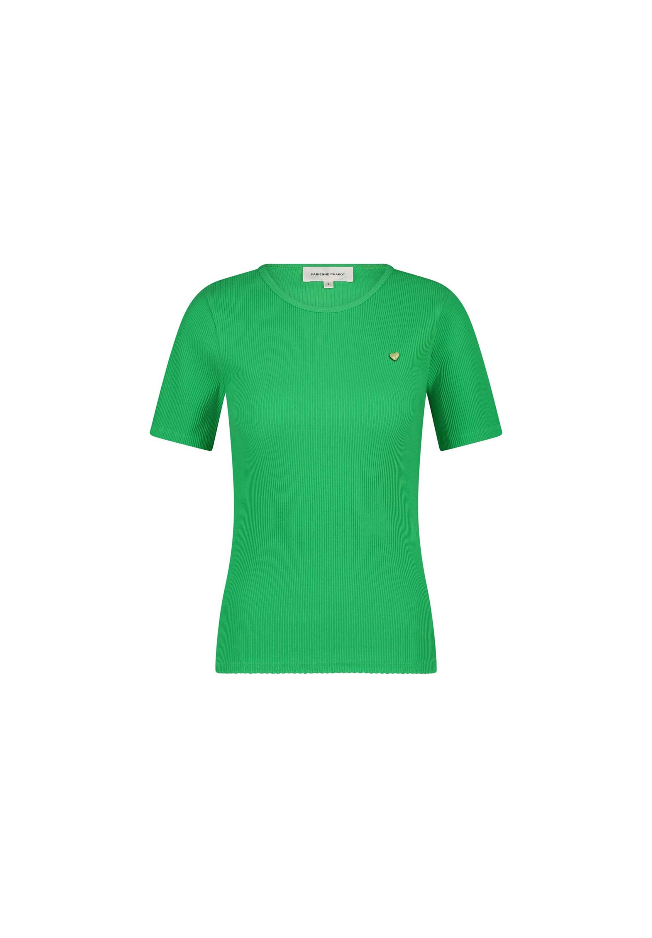 T-shirt Fabienne Chapot en vert : devant