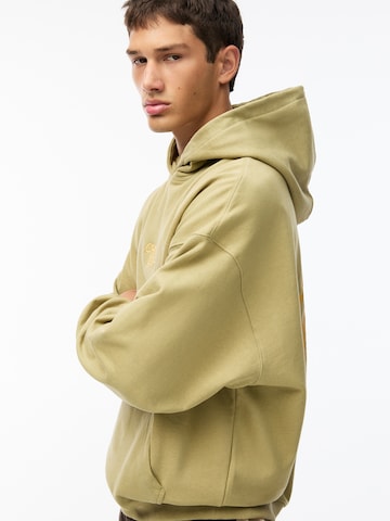 Pull&Bear Sweatshirt i grön