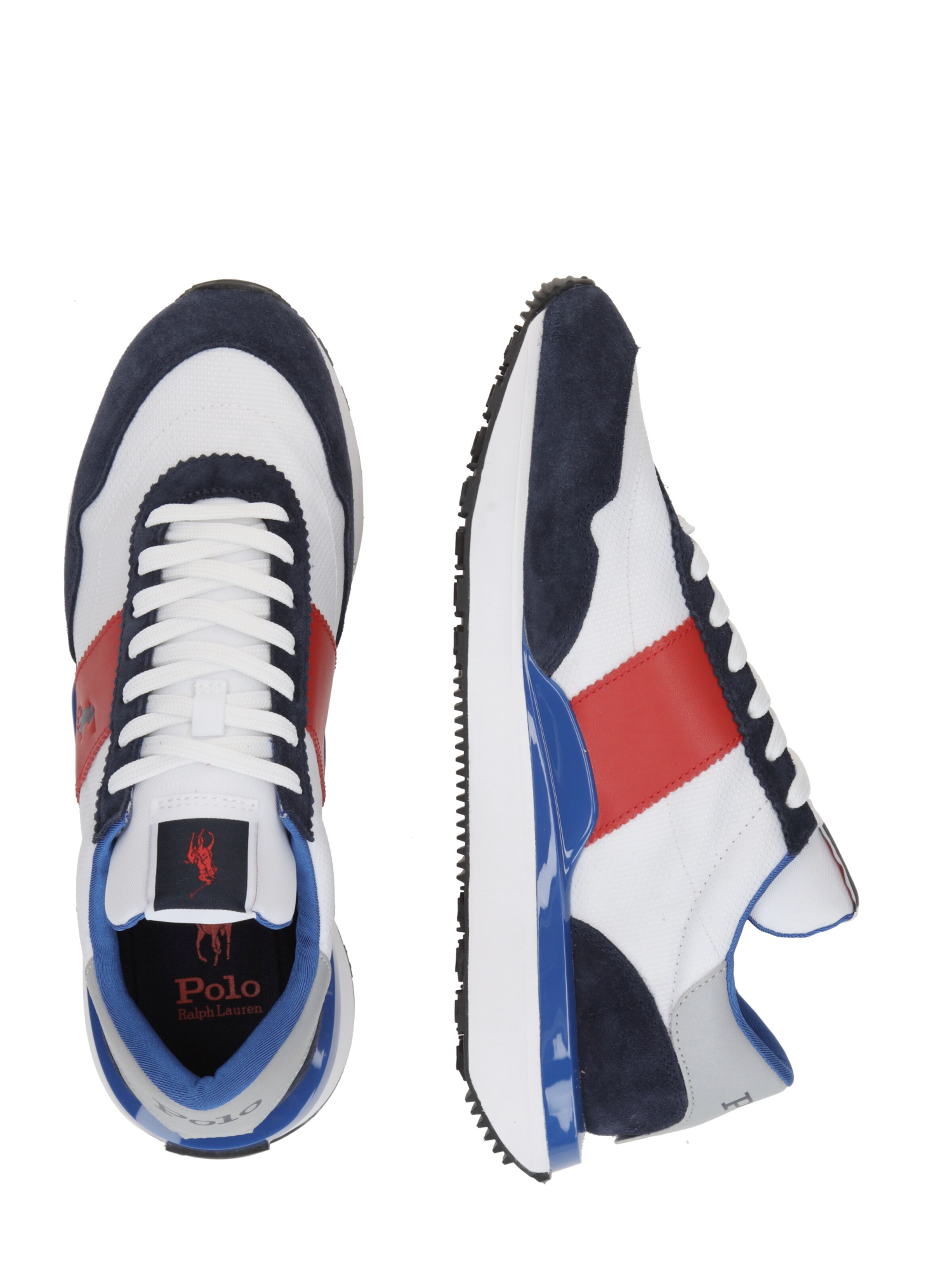 Sneaker bassa 'TRAIN 89' di Polo Ralph Lauren in bianco