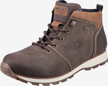 Rieker Lace-Up Boots in Brown: front