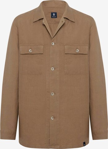 Boggi Milano Between-Season Jacket 'Camp' in Brown: front