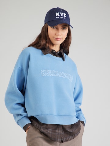 Herrlicher - Sudadera 'Christy' en azul: frente