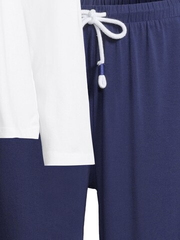 Mey Pajama 'Solid Love' in Blue