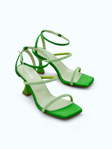 Sandales 'Viktoria' EDITED en vert