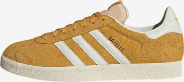 ADIDAS ORIGINALS Platform trainers 'Gazelle' in Yellow: front