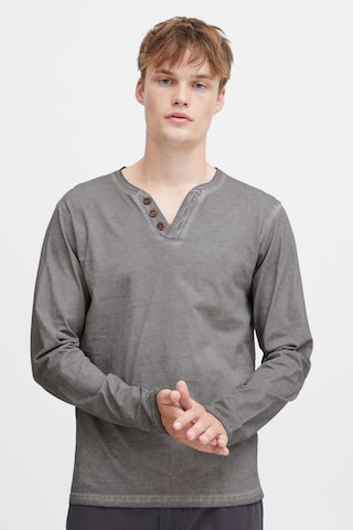 !Solid V-Shirt 'Tinox' in Grau: predná strana
