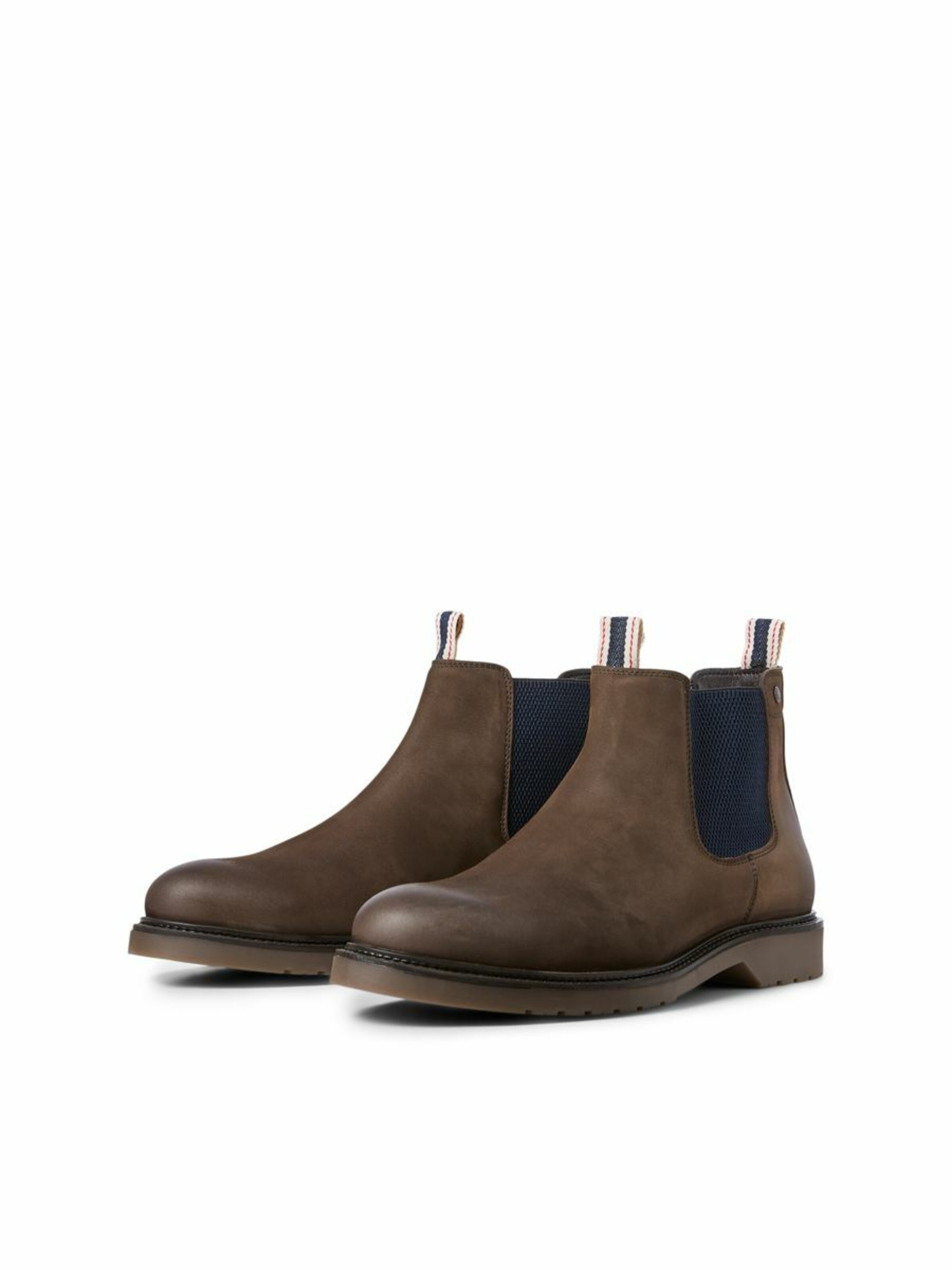 JACK & JONES Chelsea Boots 'JFWLeyton' in Brown