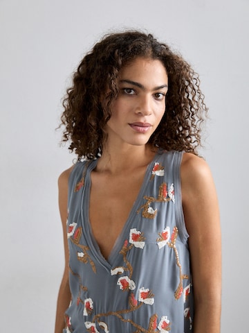 Munthe Kleid 'RECENT' in Grau