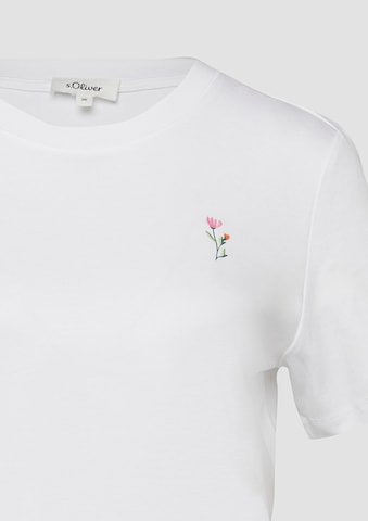 T-shirt s.Oliver en blanc
