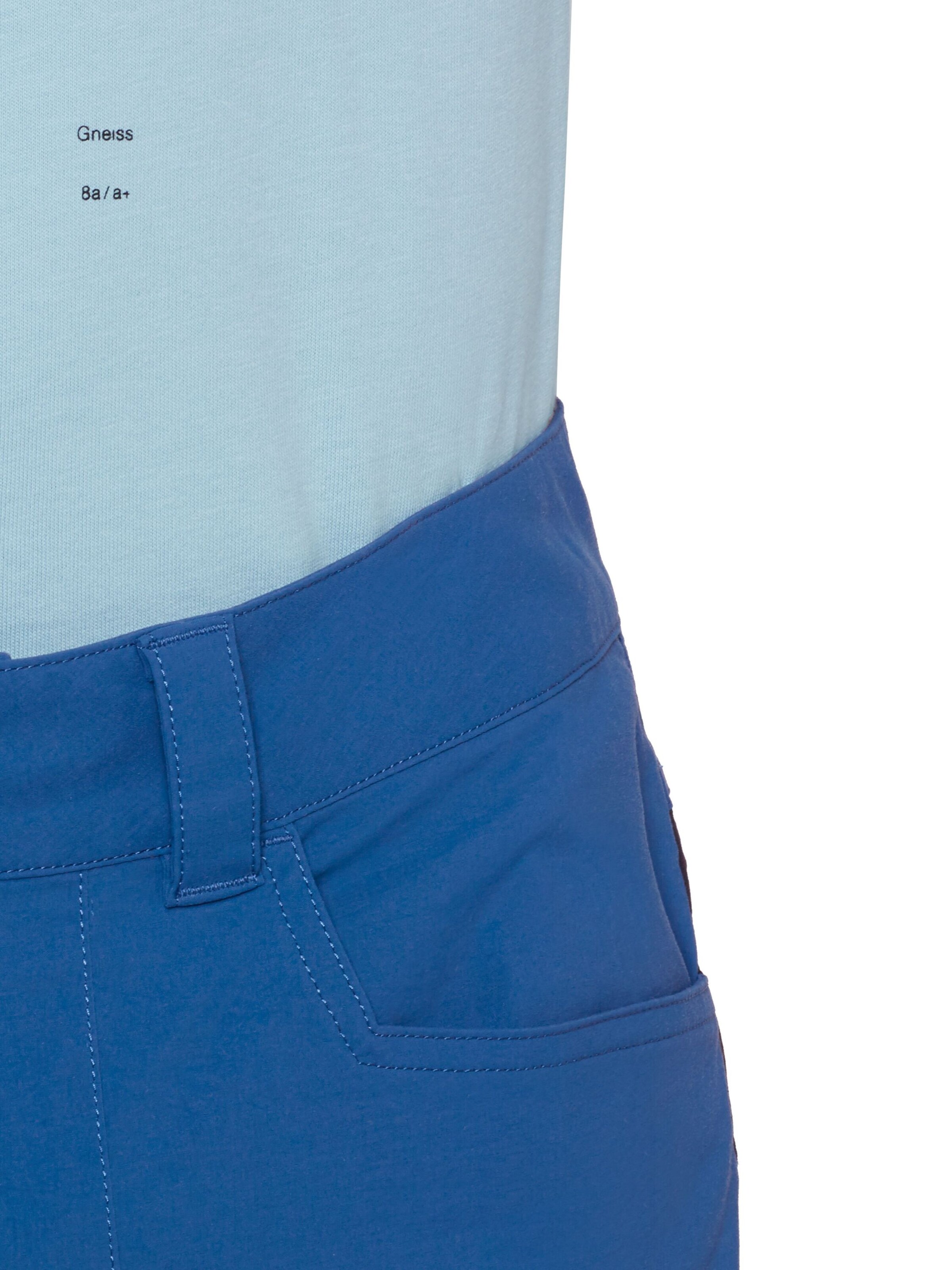 MAMMUT Regular Outdoor Pants in Blue