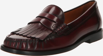 Polo Ralph Lauren - Sapato Slip-on em vermelho: frente