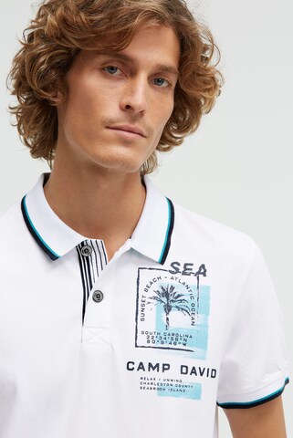 CAMP DAVID Shirt in White