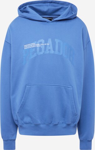 Pegador Sweatshirt 'GILFORD' in Blauw: voorkant